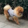 Hundebekleidung, lässige Yorkshire-Terrier-Kleidung, Sommer-Streifen-Haustier, ärmellose Weste für kleine Hunde, Welpen, Chihuahua-Shirts, Mascotas-Kleidung