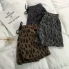 Shorts feminino casual respirável calças de leopardo calças curtas apertadas de fitness magro solto calça feminina plus size ponto 3 cores push up calças