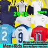 23/25 Englands BELLINGHAM 2024 Jerseys de futebol 23/25 National Team TOONE jogador jersey BRIGHT KANE STERLING RASHFORD SANCHO GREALISH Mens Kids Kits