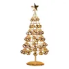 Dekoracje świąteczne małe kutego żelaza sztuczne drzewo stylowe wakacje