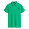 polo camisa Diseñador para hombre polo camisa camiseta camisetas de gama alta Estilista Letra Algodón Cuello en V hombres Tops Camisetas Mujer Camisetas Lujo Casual pareja Ropa Tamaño asiático XXXXL 4XL