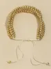 Strand 2024 Chain Bead Armband For Women Gold Silver Color Trendy Fashion Jewelry Handgjorda gåva fritidstillbehör