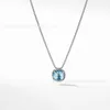 Designer David Yumans Yurma Jewelry Small Belt Necklace Four Claw 5A Zircon Pendant
