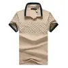 24G Männer Poloshirts Luxus Italien Designer Herrenkleidung Kurzarm Mode Lässig Herren Sommer Revers Schlange Biene Brief T-Shirt Viele Farben sind verfügbar Größe M-3XL