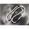 Beaded Strand 6Mm 108 Pcs Jinsi Jade Bracelet Mti-Layer Drop Delivery Jewelry Bracelets Dhqfv