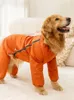 Vêtements pour chiens gros vêtements automne cheveux dorés Labrador Border Collie taille moyenne hiver résistant au froid vêtements d'extérieur à quatre pattes
