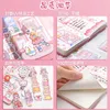 Siostra Zheer tygodnie Handheld Ledger Cute Girl Heart Character High Beauty Diary Notes Handheld Ledger 240229