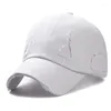 Casquettes de balle à la mode Streetwear Hip Hop porté trou casquette pour femmes hommes Orange violet lettre été Snapback