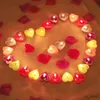 Candles 3/5PCS Heart Shaped Aromatherapy Candle Proposal Birthday Party Decoration Random Color