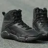 Outdoor Shoes Sandals Tactical Ultralight Men Training Combat Boot Warterproof Outdoor Camping Climbing Trekking Army Fans Male Female Hiking Shoes YQ240301