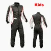 Macacão de karting para carro de corrida para adultos e crianças jaqueta e calça de motocicleta 240227