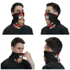 Bandanas Nutcracker Bandana Neck Gaiter Windproof Face Scarf Cover Women Män tecknad soldat Toy Christmas Gift Poughband Tube Balaclava