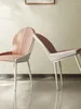 Decorative Figurines YY Dining Table And Chair El Modern Minimalist Internet Celebrity Light Luxury Armchair