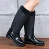 Botas de lluvia para mujer, zapatos de agua para lluvia para mujer, Botas de lluvia para exteriores, Botas de lluvia de goma de Pvc italianas, zapatos impermeables para mujer 240226