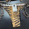 Nuove donne costumi da bagno a due pezzi costumi da bagno bikini femminili stampa costume da bagno sexy estate leopardato costumi da bagno Tankini