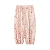 Kläder sätter flickors söta blommaklänning 2024 Summer Baby Suspender Lace Casual Pants