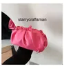 Italie Pochette Hangbag Botteg Venet L Cloud Sac Plissé pour Femmes Été Nouvelle Tendance À La Mode Style Étranger Femmes Une Épaule Sac À Bandoulière