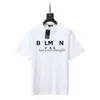 2024SS Mens designer banda t camisetas Moda preta branca de manga curta LEXURY LEXURY Padrão Tamanho da camiseta XS-4XL#LJS777