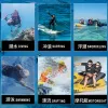 Capris New 2mm Neoprene Diving Pants Men's and Women's Split Divingスイミングウォームパンツサーフィンショーツ弾性ドローストリングダイビングパンツ
