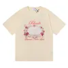 TシャツRhude Shirt Swim Trunks Tshirt Designer Shirts for Men Clothing Tees Hot Mens T Shirts SS Rhude High Quality Tシャツ男性春の秋の手紙