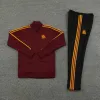 23 24 Roma Futebol Meio Treino Homem Kids Kit Jaqueta de Futebol 2023 2024 Terno de Treinamento Jogging Survetement