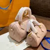 20 Designer Womens Mini Shoulder High Quality Pink Gradient Emed Leather Handbag Nano Speedys Crossbody Bag Wallet