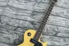 Disponibile chitarra elettrica standard, accordatore retrò giallo TV, giallo crema, luminoso e bianco crema