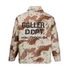 Camouflage jassen bovenkleding mannen camo coats heren bedrukte jas casual eur us size casual herfst tops 24ss