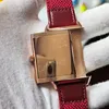 Thin 8.9mm size 28x46mm 713842J hand winding mechanical movement man men's MEN WATCH SAPPHIRE WATERPROOF Reverso WRISTWATCH business duoface watches best quality