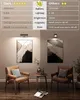 Wall Lamp LED Rechargeable Wall Sconces Battery Operated Set Of Mounted Bedside Lamps Removable 360 Rotate Wall Lights