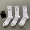 Mens Sock Embroidered Colorful Towel Bottom Medium Long Sports Basketball Socks for Men and Women