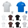 Homens camisetas Cole Buxton Verão Primavera Solto Verde Cinza Branco Preto Camiseta Homens Mulheres de Alta Qualidade Clássico Slogan Imprimir Top Tee com Tag Tamanho da UE S-XL