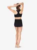 Шорты LZCMsoft, женские танцевальные шорты из лайкры с высокой талией, эластичные шорты из спандекса для взрослых, джазовые шорты для тренировок