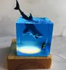 3D LED Night Light Diver Decoration Novely Gift for Children Bedroom Baby Room Decor USB Bedside Table Lamp för Hem H09224397235