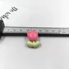 Charms 10st Cartoon Plant Tulpan Flower Pendant Crafts Subture Findings Handgjorda smycken DIY för örhängen Halsband C1223