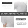 Pillow Peach Heart Couch Outdoor Inserts Sofa Throw Inner Round Stuffer Polyester Comfortable Child