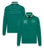 2024 F1 Team موحدة Formula One Long Sleeve Coat Sweater Sweater Hoodie Stack Stack