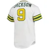 Jersey 9 Reggie Jackson 24 Henderson 33 Laureano 6 Jace Peterson 45 Richard Lovelady Baseball Jerseys