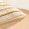 Fundas de almohada bohemias suaves, fundas de cojines de lona de algodón y terciopelo, funda de almohada para sofá y dormitorio 240229