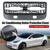 تغطية جديدة لتكييف واقي من تهوية الهواء الخلفي ل Tesla Model 3/y 3D حماية مخرج مرشح Car Car Accessorie V4F1