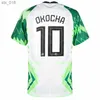 Camisas de futebol Nigéria 2024 18 19 camisa de futebol OKOCHA LOOKMAN IHEANACHO 2018 fãs versão jogador uniforme de treinamento RETROH2435