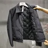 Männer Jacken Herbst Winter Warme Licht Kurze Baumwolle gefütterte Mantel Mode Lässig Lose High Street Parkas Männer Tops männliche Kleidung