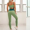 Trainingspakken voor dames Cloud Hide Fitness Yogaset Gymsportset Sexy damessportkleding Booty Yogabroeken Legging BH-top Sportkleding J240305