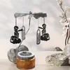 Candle Holders Spinning Holder Thermal Rotating Candlestick Rotary Tray Romantic Candlelight Dinner Ornaments For Home Decor