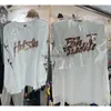 2024SSメンズTシャツヴィンテージストリートウェアヘルスターTシャツ脳レーサー長袖トップティーカジュアルルーズヘルスターTシャツ男性女性