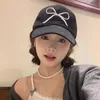 Ball Caps Korean Bow Knot Baseball Summer Y2k Fashions Beach Sun Hat Japanese Kawaii Sunscreen Cap Hip-hop Women