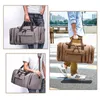 Markroyal Canvas Torby podróżne Duże pojemność Prowadzenie bagażu Mężczyźni Duffel Torka TOTE Weekend Drop 240305