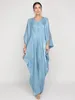 Abbigliamento etnico Ramadan Abaya Dubai Turchia Islam Arabia Saudita Abito musulmano Abiti da preghiera per le donne Caftano Kebaya Djellaba Robe Femme