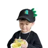 Casquettes de baseball Doit Chapeaux d'hiver Snapback Cap Garçon Fille Baseball Cachemire Chaud Dinosaure Dessin Animé Enfants Enfants Soleil Crème Solaire Earflap Chapeau