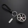 Bilnyckelring aluminiumlegering Rim Model Rays Te37 Wheel Keyring för Auto Accessories Moto Nyckelring för nycklar Key Chains TRINKET234C